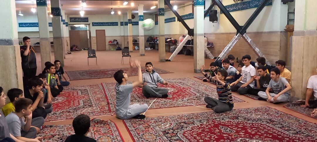 اردوی شبی در مدرسه پایه ۷ بمناسبت نیمه شعبان