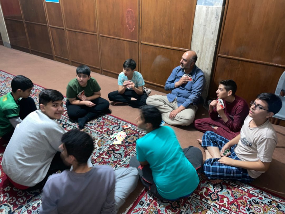 اردوی شبی در مدرسه پایه ۸