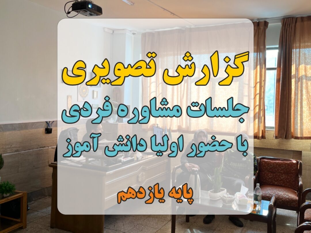 جلسات مشاوره فردی پایه یازدهم