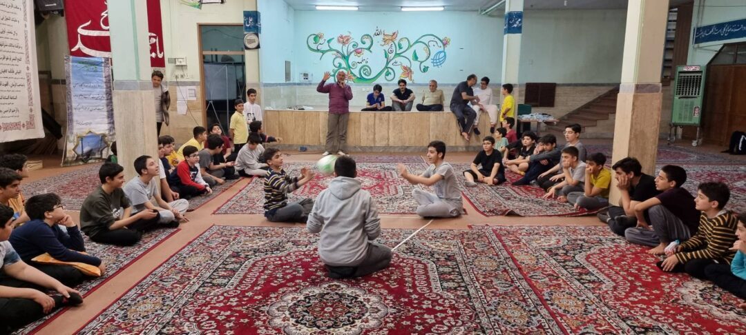 اردوی شبی در مدرسه پایه ۷ بمناسبت نیمه شعبان