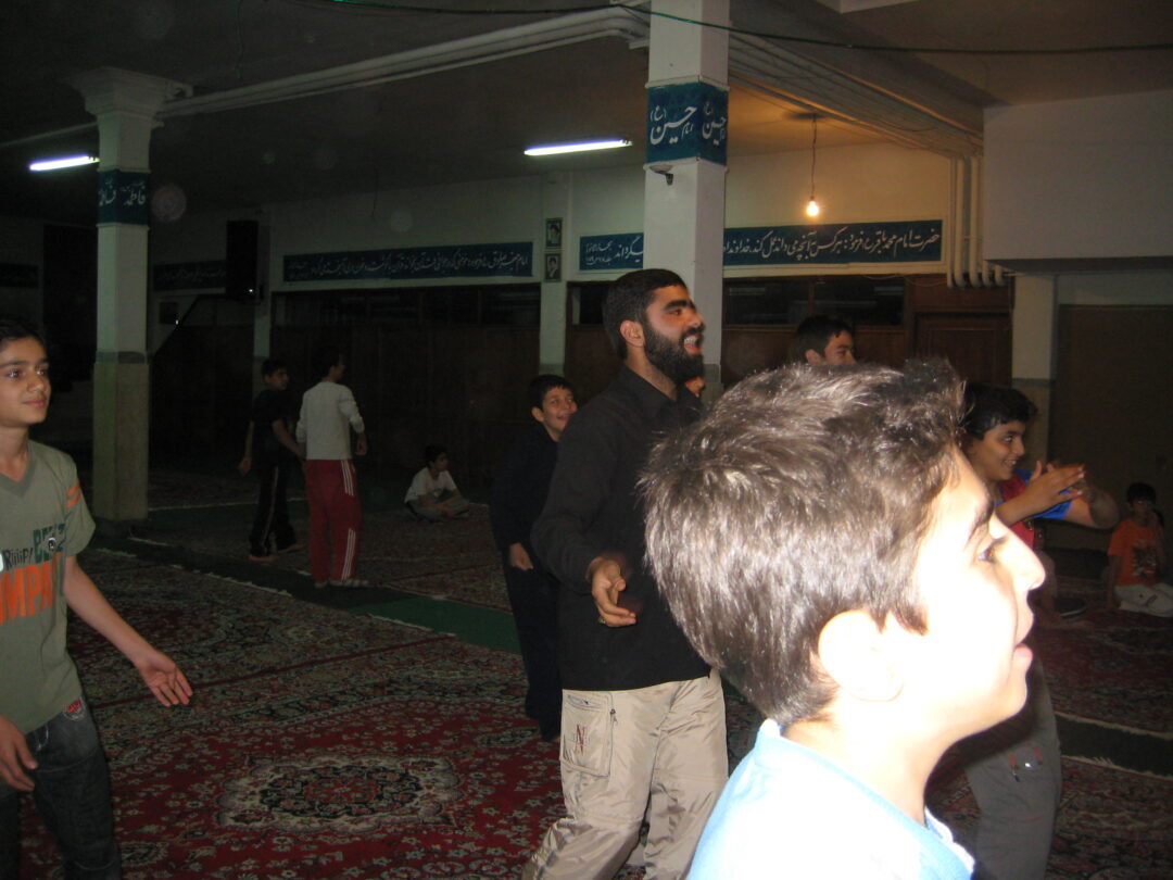 اردوی شبی در مدرسه