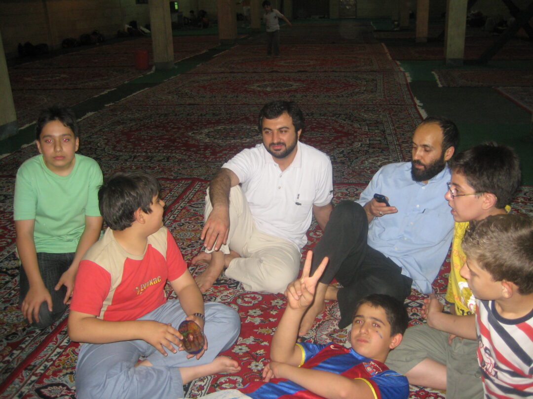 اردوی شبی در مدرسه