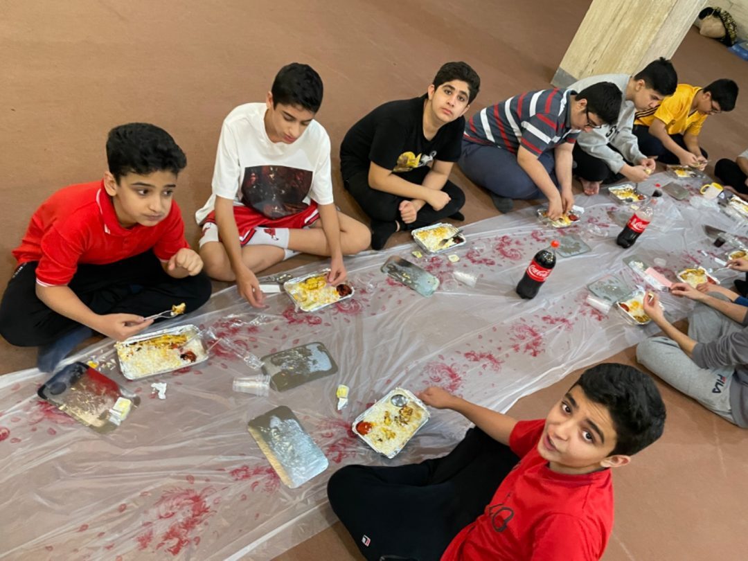 اردوی شبی در مدرسه پایه ۸
