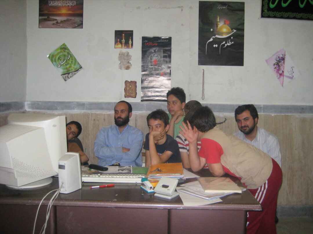 اردوی شبی در مدرسه