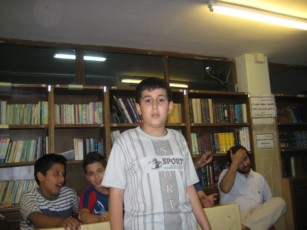 اردوی شبی در مدرسه