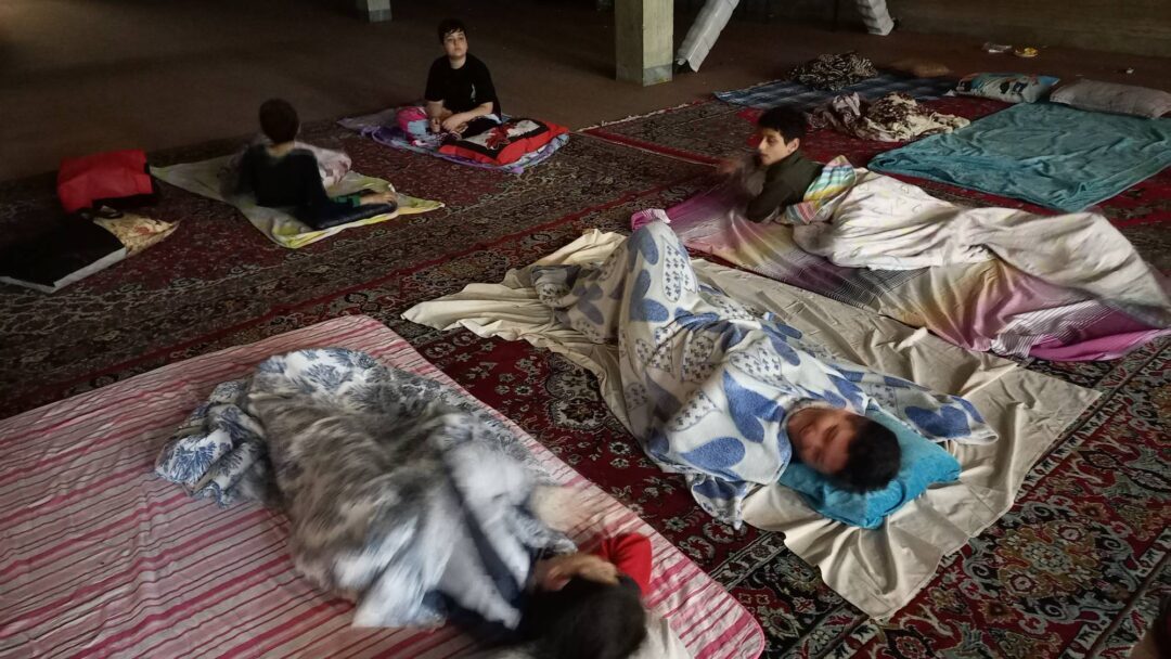 اردوی شبی در مدرسه پایه ۷ بمناسبت نیمه شعبان