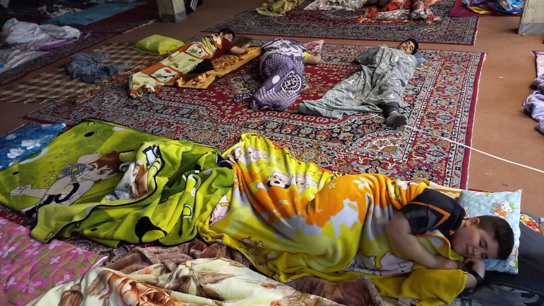 اردوی شبی در مدرسه پایه ۷ بمناسبت نیمه شعبان