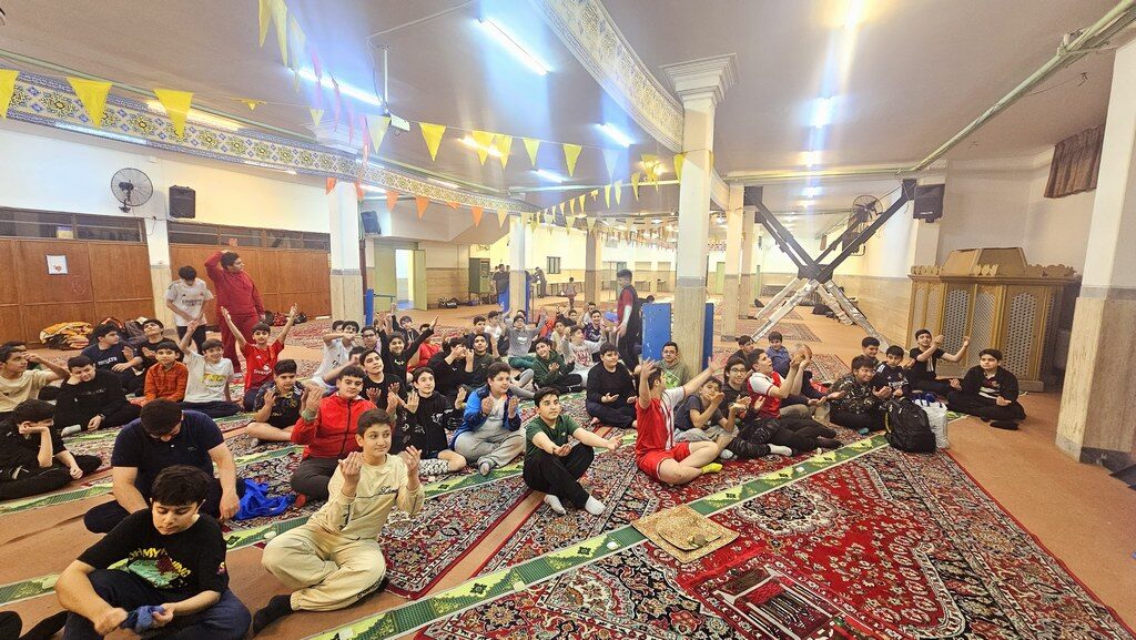 اردوی شبی در مدرسه پایه هفتم