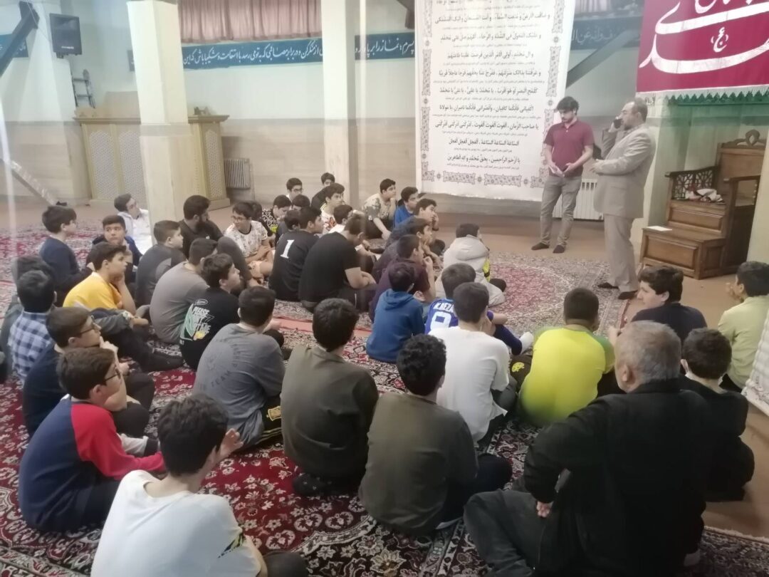 اردوی شبی در مدرسه پایه ۷ بمناسبت نیمه شعبان