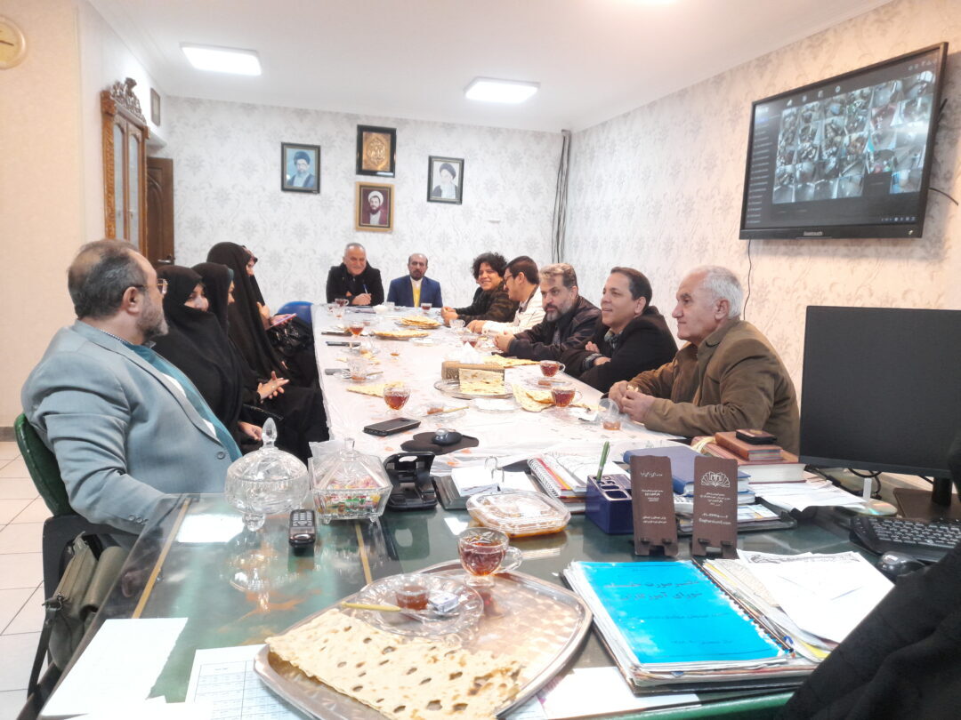 جلسه ی انجمن اولیا ومربیان