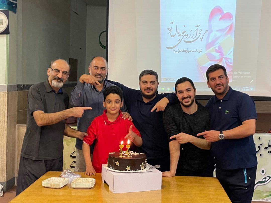 اردوی شبی در مدرسه پایه ۸