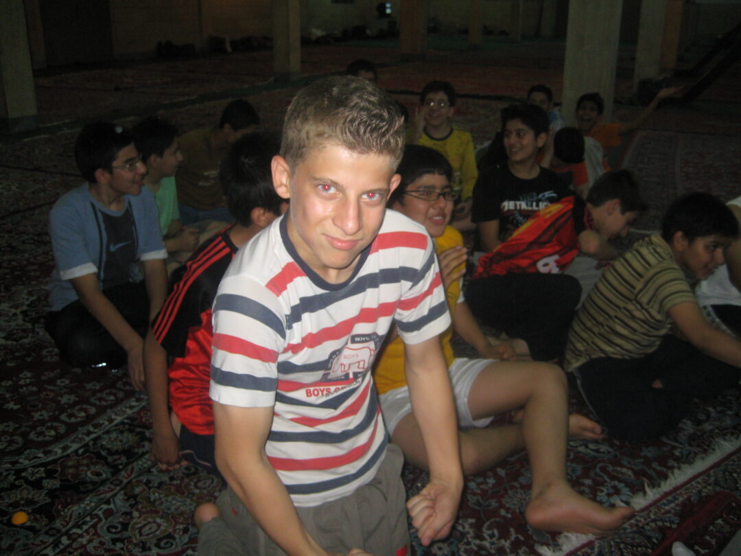 اردوی شبی در مدرسه