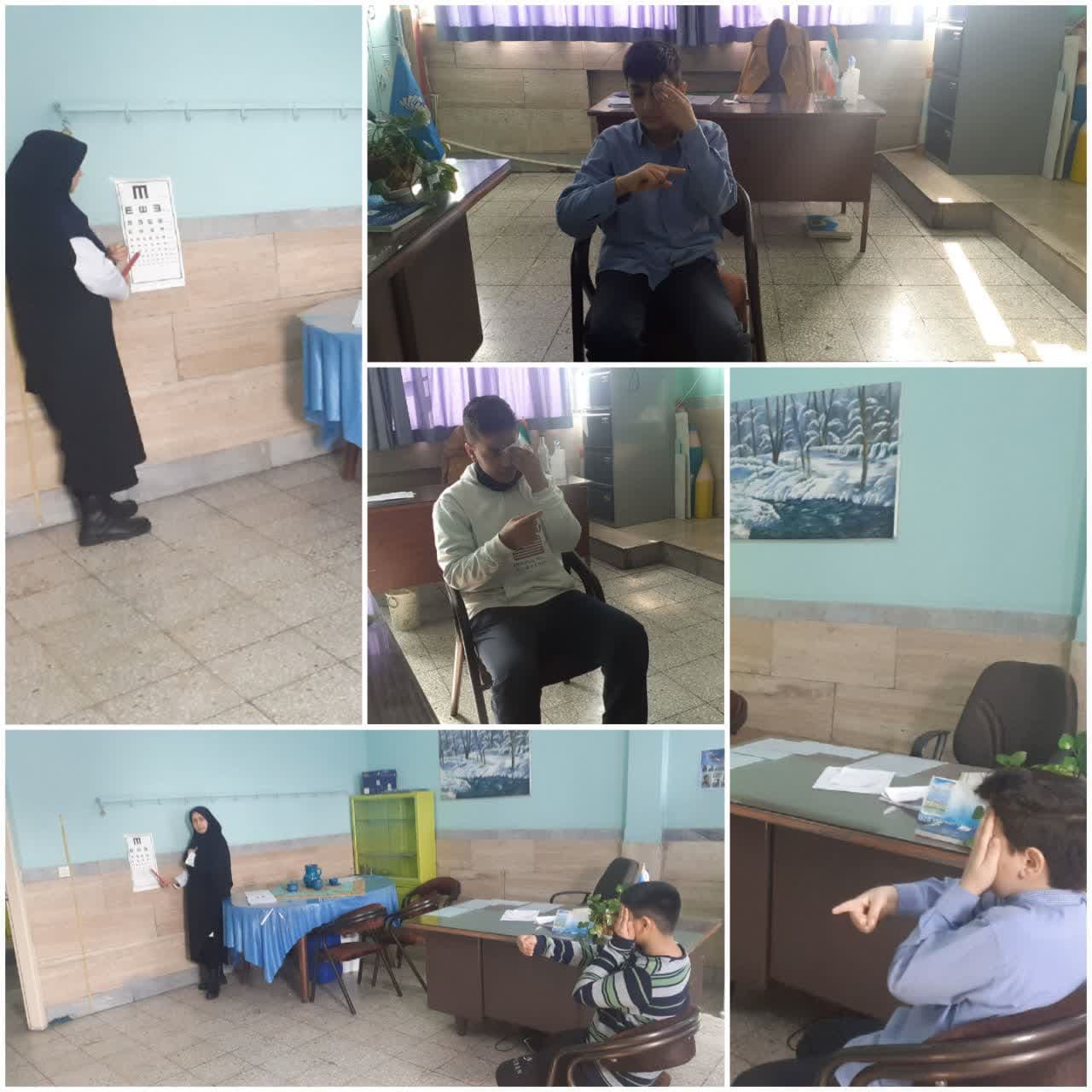 معاینات چشم پزشکی