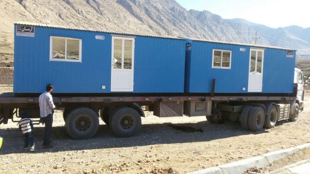 اهدا کانکس به مناطق زلزلزه زده کرمانشاه توسط خانواده بزرگ باقرالعلوم(ع)