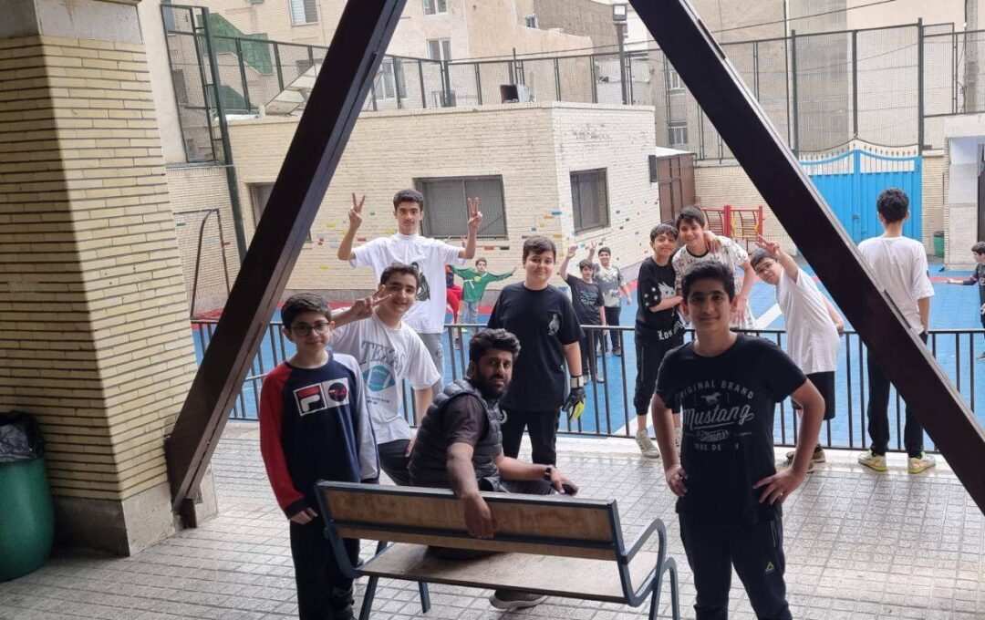 اردوی شبی در مدرسه پایه ۷ بمناسبت نیمه شعبان