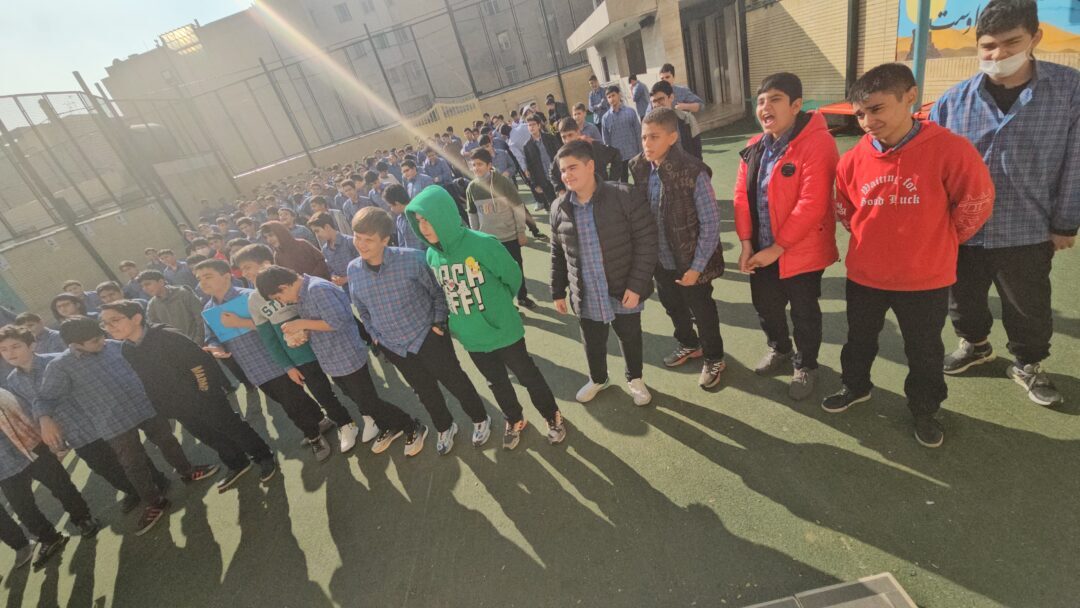 مراسم صبحگاه سال تحصیلی 1402.1403