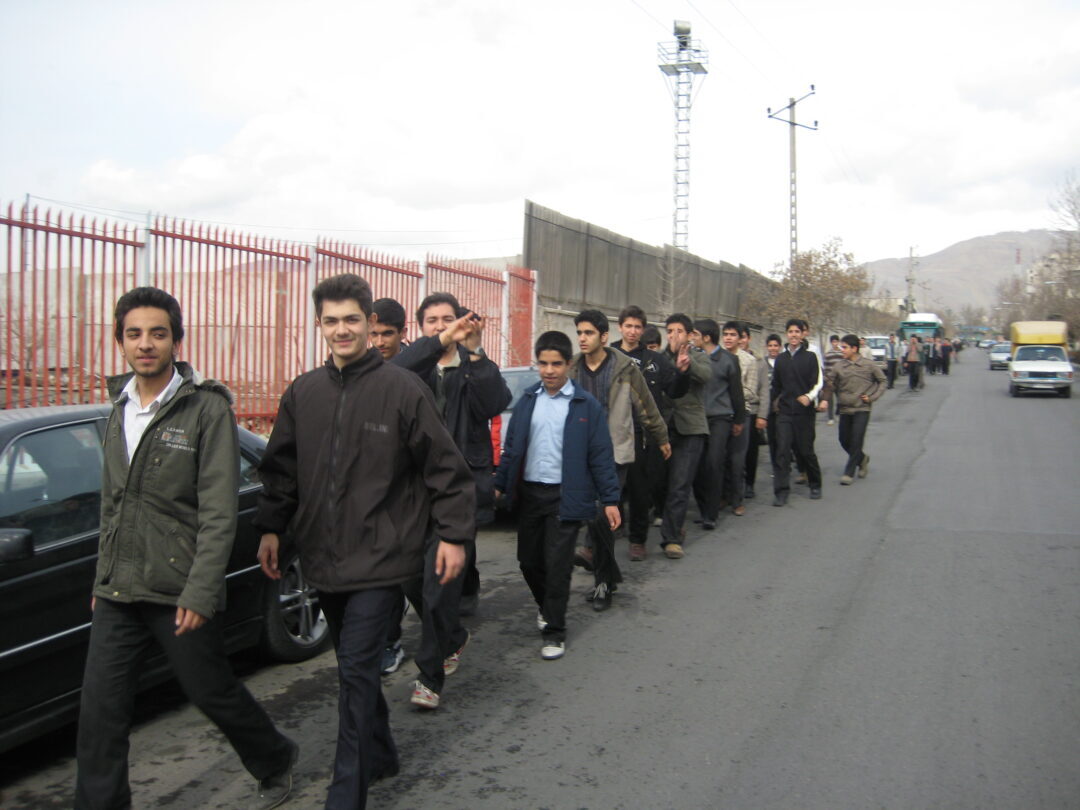 اردوی بازدید از آتشنشانی منطقه