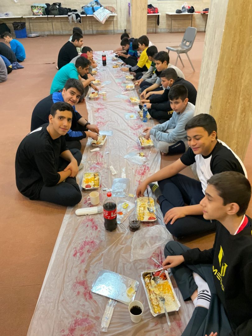 اردوی شبی در مدرسه پایه ۸