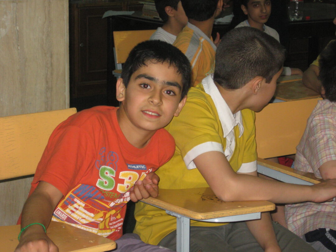 اردوی شبی در مدرسه