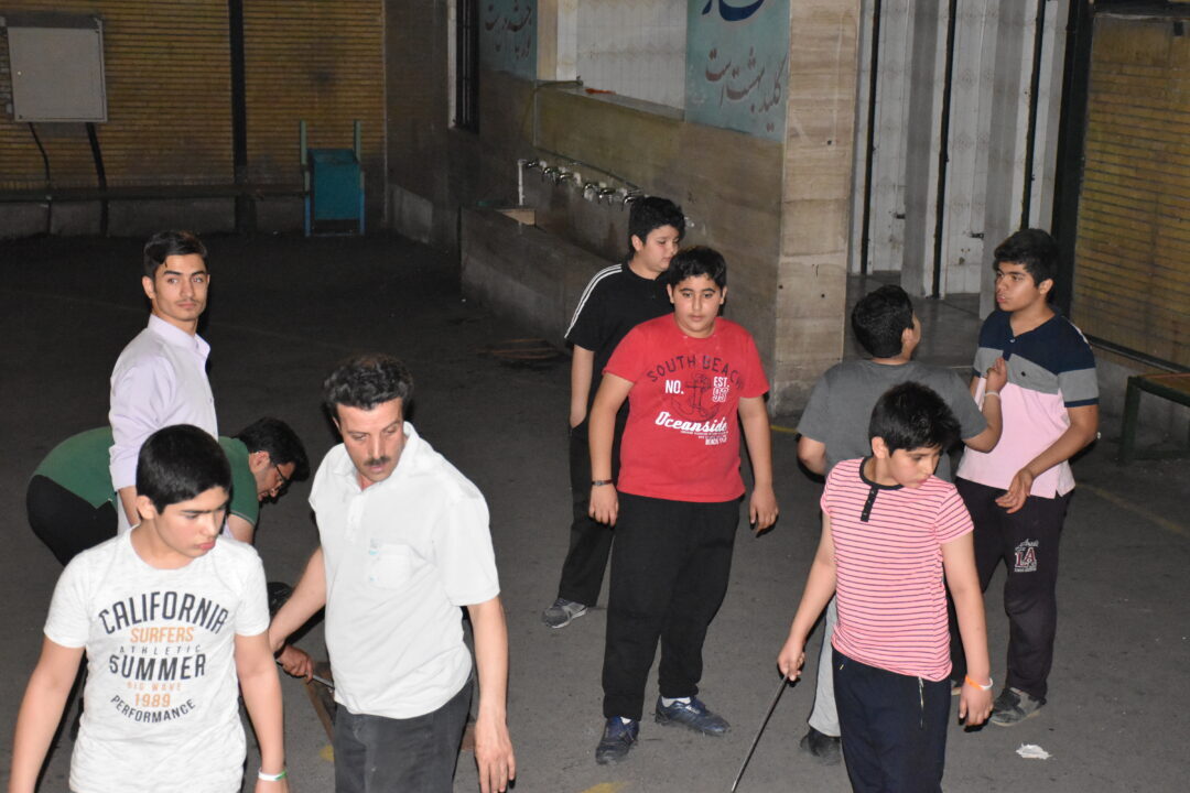 اردوی شبی در مدرسه