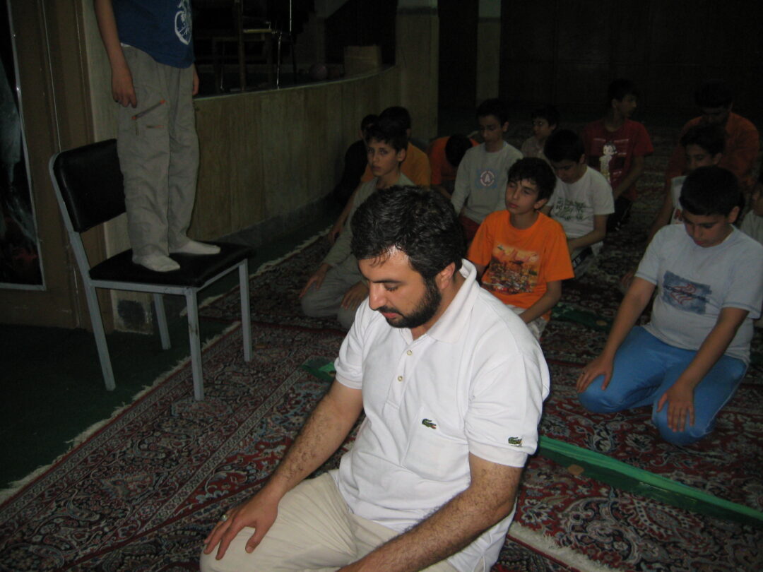 اردوی شبی در مدرسه