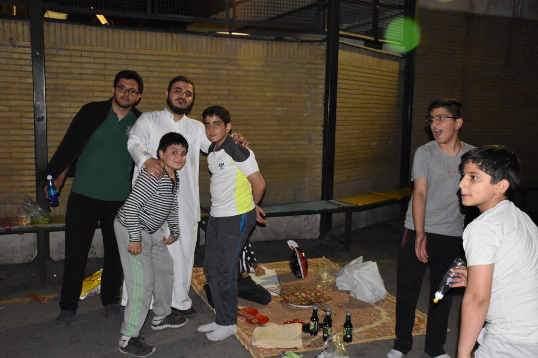 اردوی شبی در مدرسه