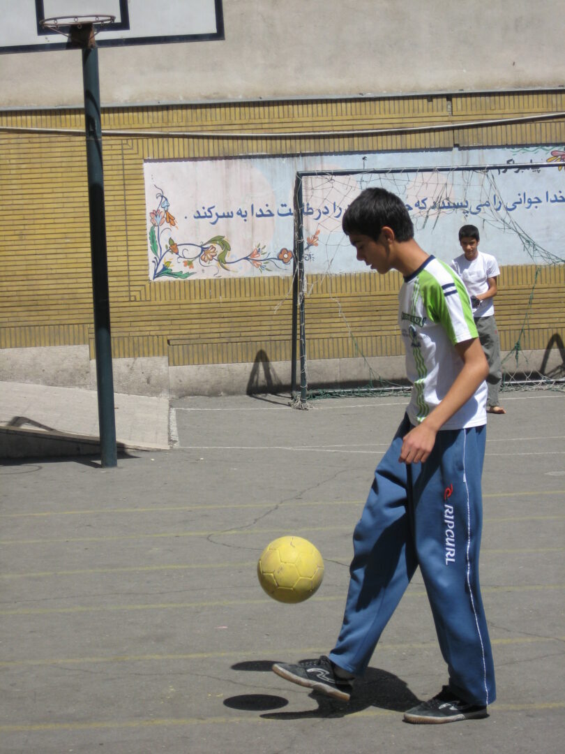 اردوی شبی در مدرسه