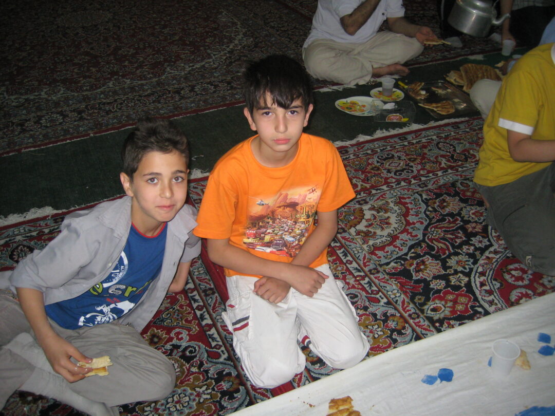 اردوی شبی در مدرسه