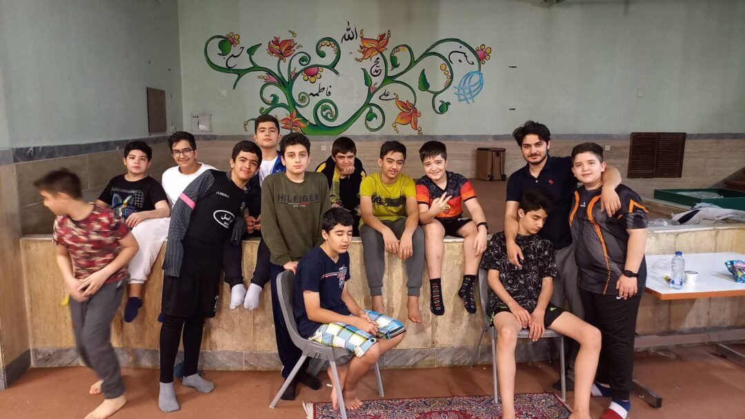 اردوی شبی در مدرسه پایه ۷ بمناسبت نیمه شعبان