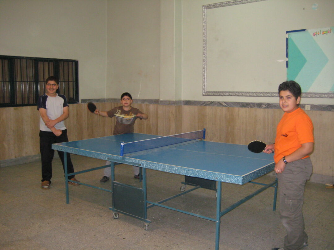 اردوی شبی در مدرسه