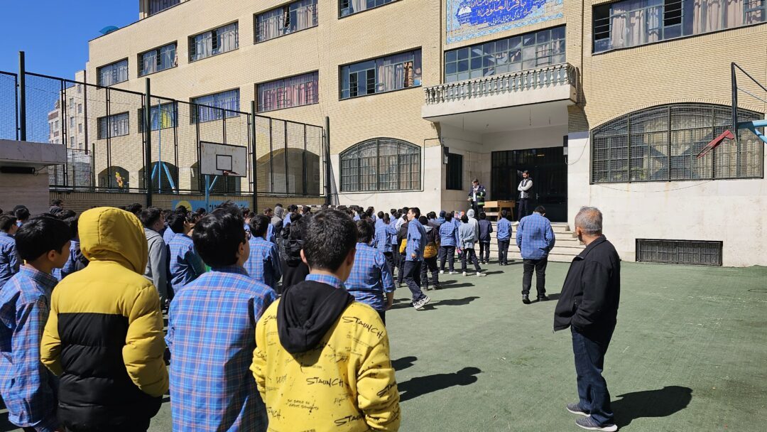 مراسم صبحگاه سال تحصیلی 1402.1403