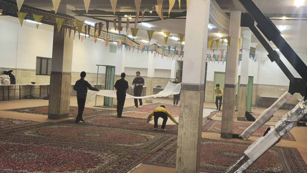 اردوی شبی در مدرسه پایه هفتم