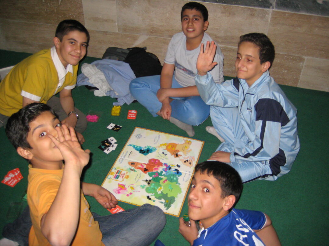 اردوی شبی در مدرسه