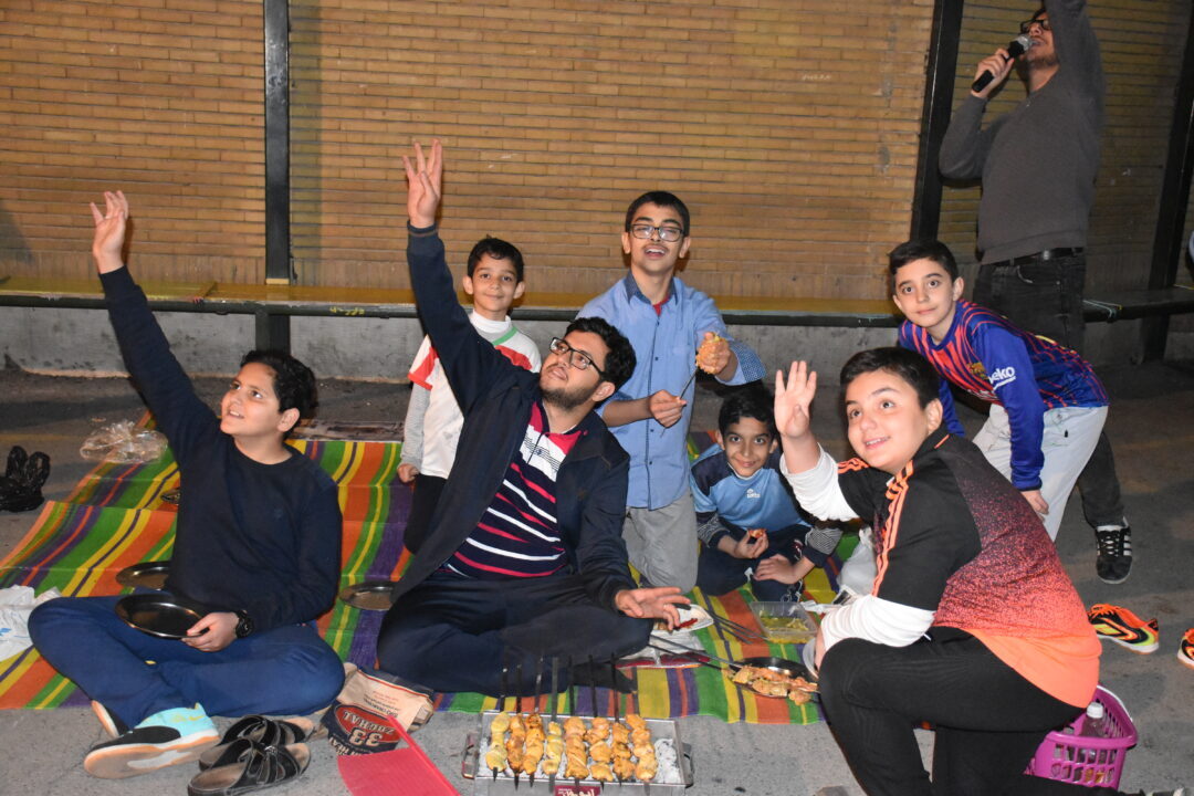 اردوی شبی در مدرسه