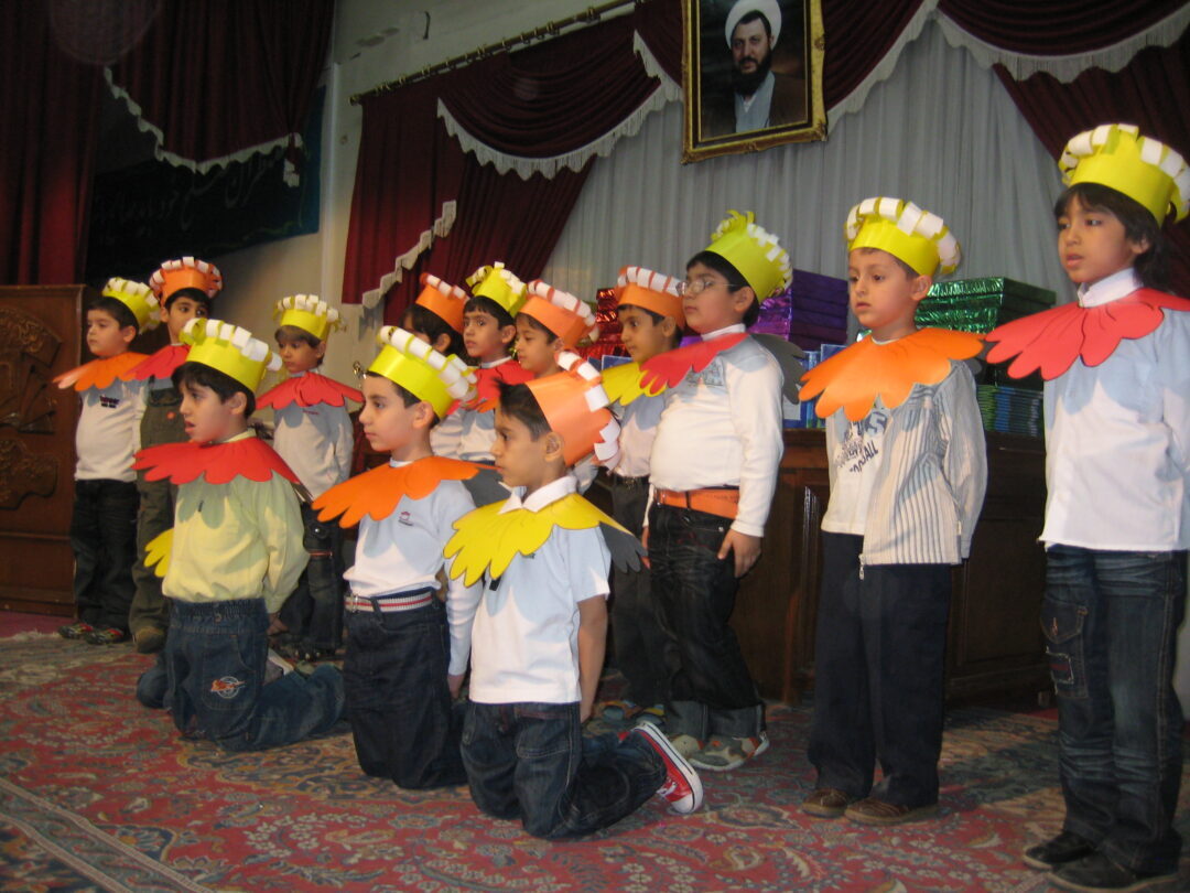 جشن فارغ التحصیلی پیش دبستانی و الفبا اولیها