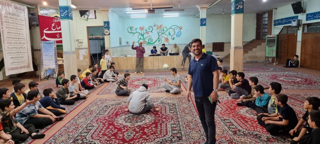 اردوی شبی در مدرسه پایه ۷ بمناسبت نیمه شعبان
