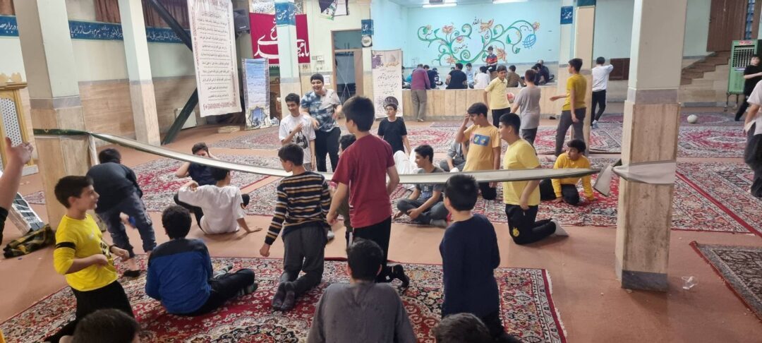 اردوی شبی در مدرسه پایه ۷ بمناسبت نیمه شعبان