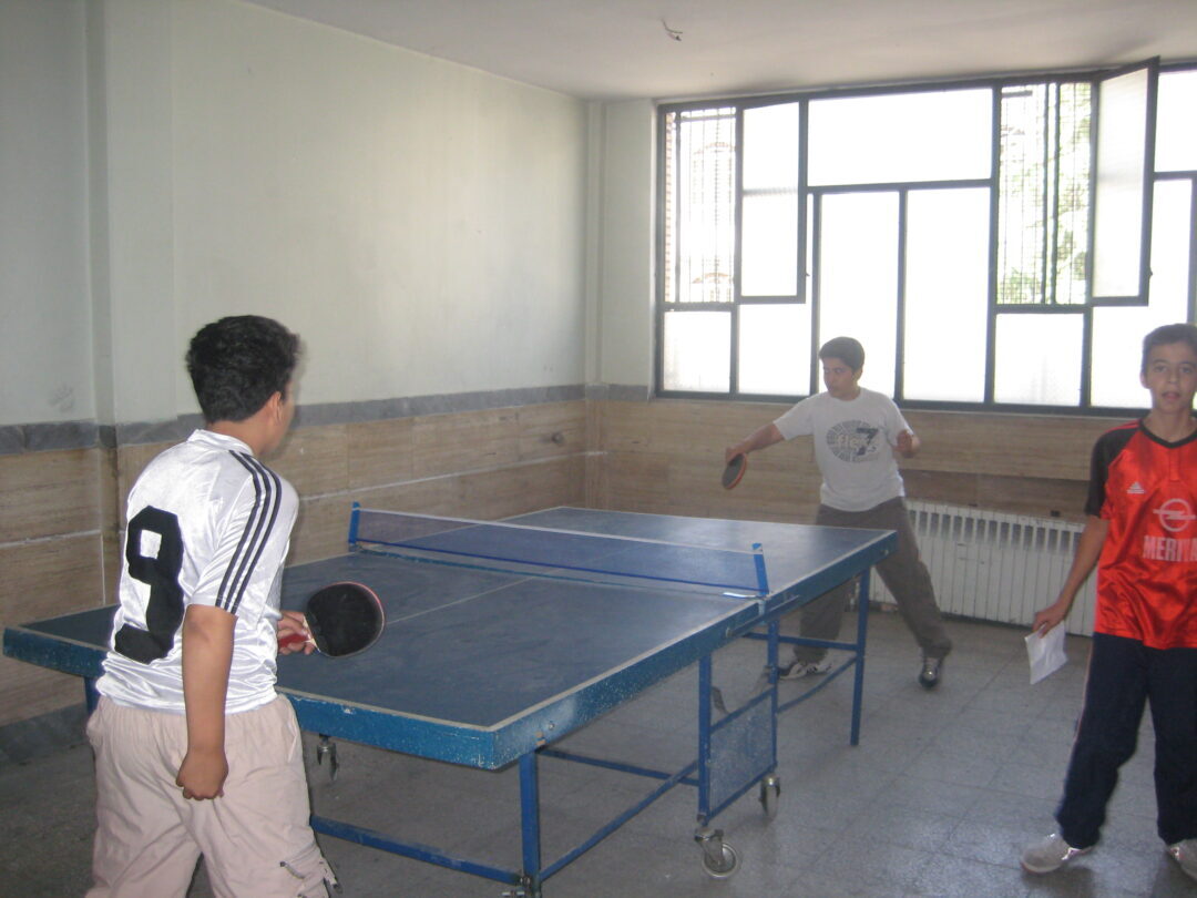 اردوی شبی در مدرسه