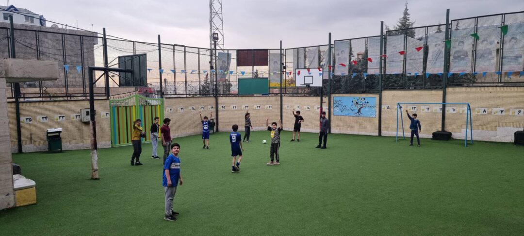 اردوی شبی در مدرسه پایه ۷ بمناسبت نیمه شعبان