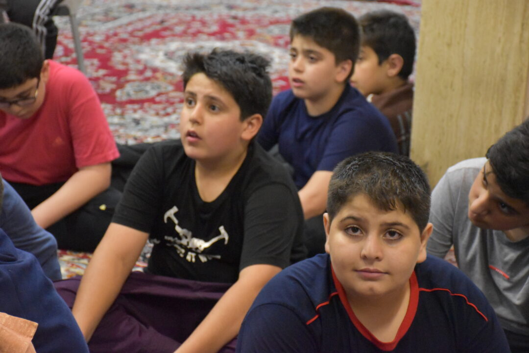 اردوی شبی در مدرسه