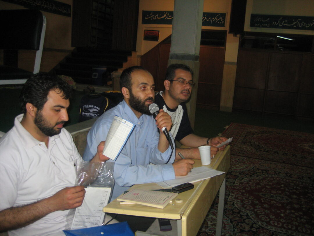 اردوی شبی در مدرسه