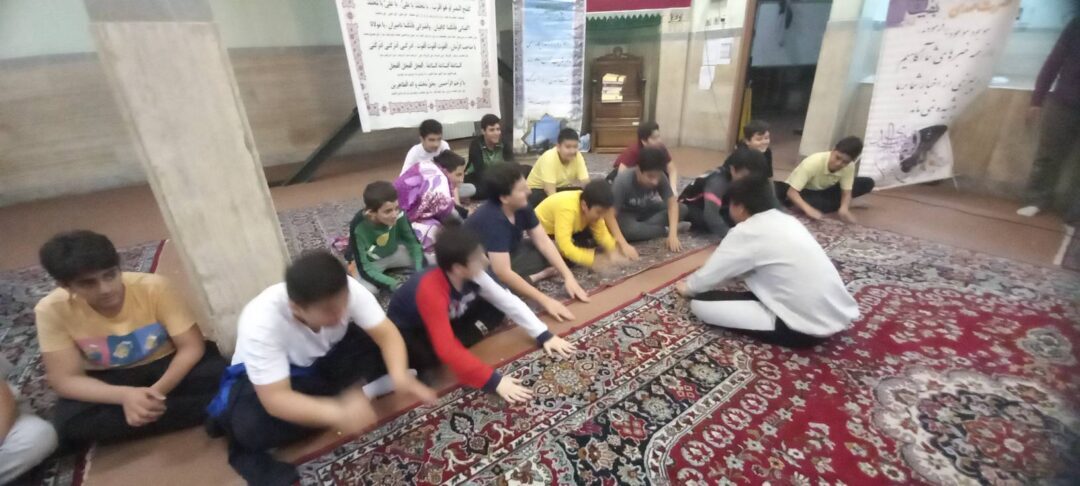 اردوی شبی در مدرسه پایه ۷ بمناسبت نیمه شعبان