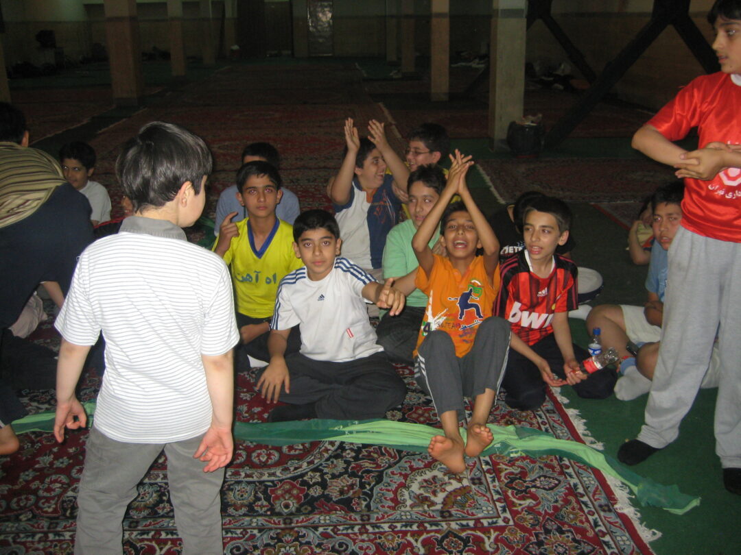 اردوی شبی در مدرسه