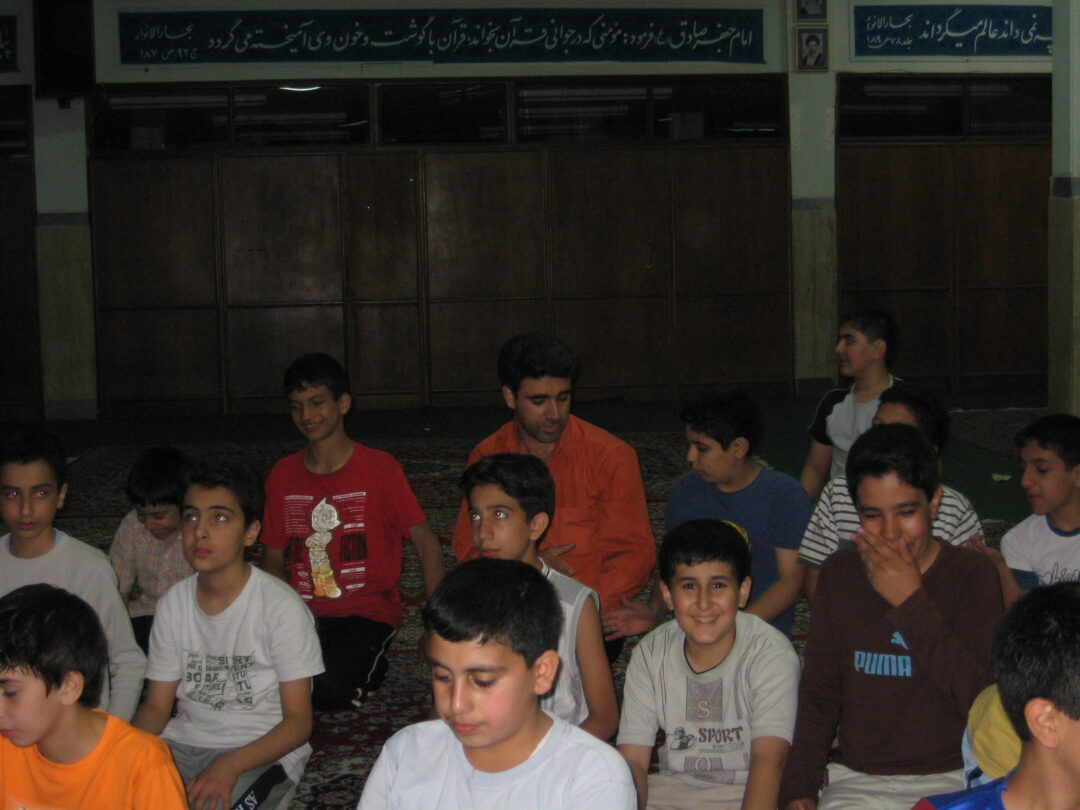 اردوی شبی در مدرسه