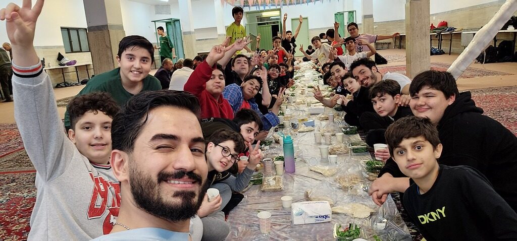 اردوی شبی در مدرسه پایه هفتم