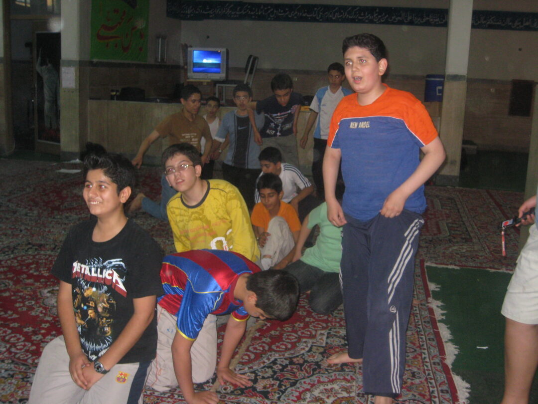 اردوی شبی در مدرسه