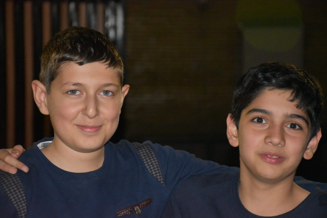 اردوی شبی در مدرسه