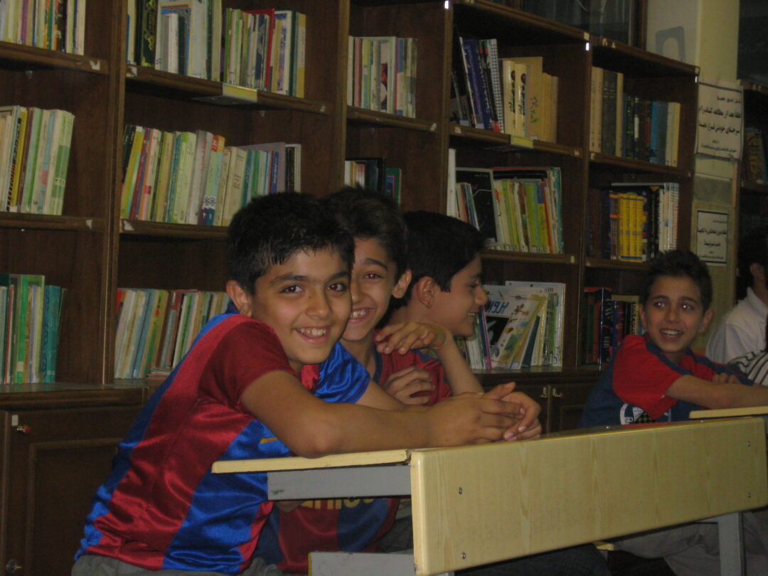 اردوی شبی در مدرسه