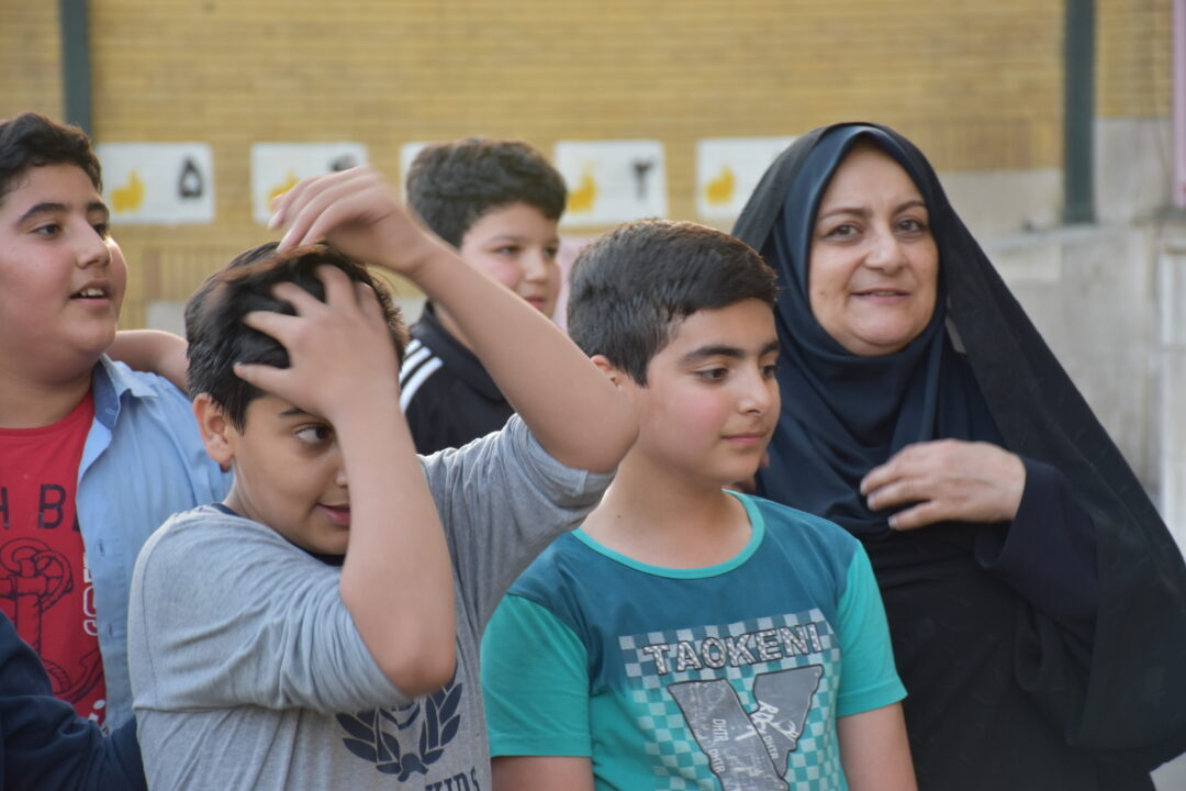 اردوی شبی در مدرسه