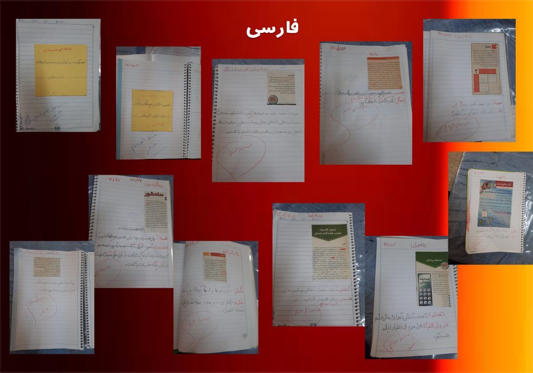 تصاویر منتخب کلاس فارسی _ کلاس2/1